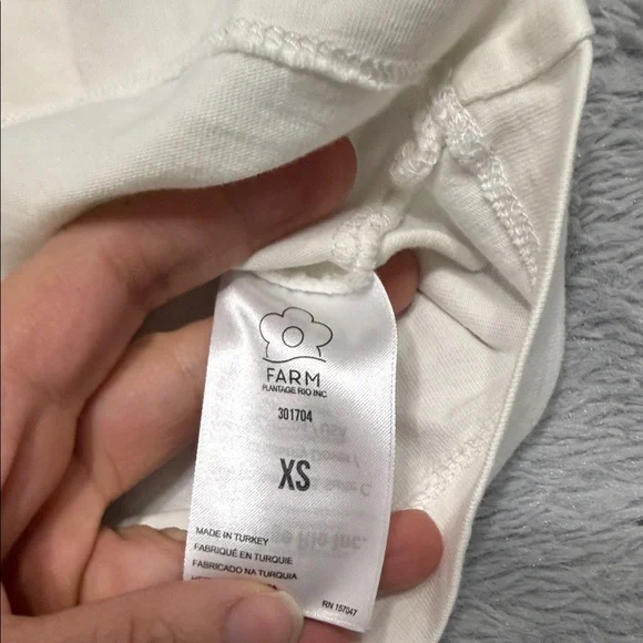 Farm rio White and Pink Graphic T-Shirt - Picture 5 of 6